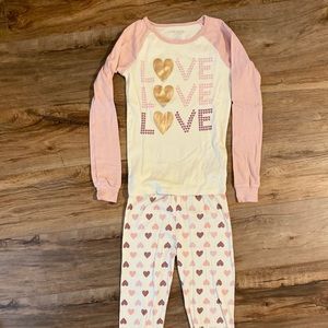Girls size 8 pajama set